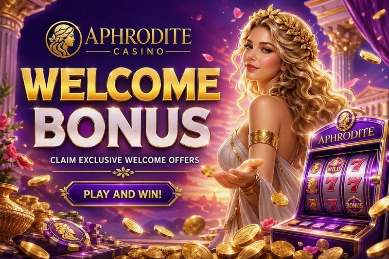 Découvrez les meilleures promotions et bonus du casino Aphrodite en France !
